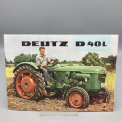 DEUTZ Prospekt Schlepper D40L