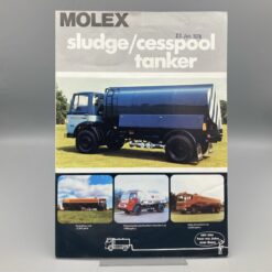MOLEX Prospekt Schlamm-/Kloake-Tanker (Englisch!)