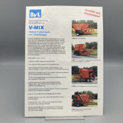 BVL Prospekt Futtermisch- u. Verteilwagen