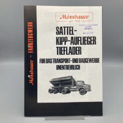 MÖSSBAUER Prospekt Sattel-Kipp-Auflieger Tieflader