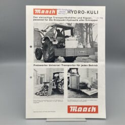 MAACK Prospekt Transportbehälter HYDRO-KULI