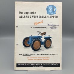 URSUS Prospekt Zweiwegeschlepper Typ C10 Bambi