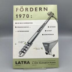LATRA Prospekt Förderschnecke/Getreidekanone "Mayrath"