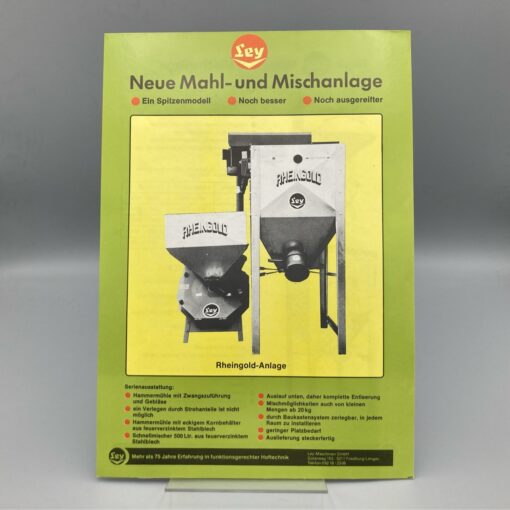 LEY Prospekt Mahl- und Mischanlage