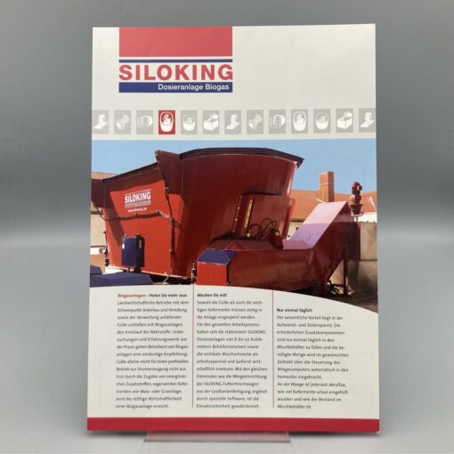 SILOKING Prospekt Dosieranlage Biogas