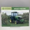 JOHN DEERE Prospekt Specialty Tractors (Englisch!)