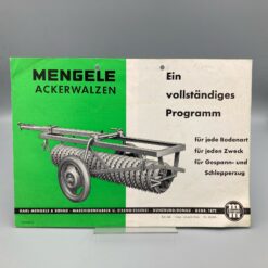 MENGELE Prospekt Ackerwalzen