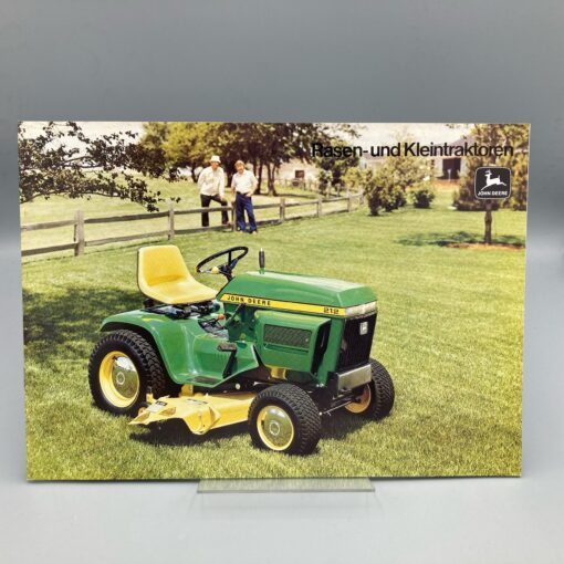 JOHN DEERE Prospekt Rasen- und Kleintraktoren
