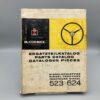 IHC International Ersatzteilkatalog für Dieselschlepper 554+644, 744+844