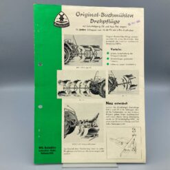 BUCHMÜHLEN Prospekt Drehpflüge