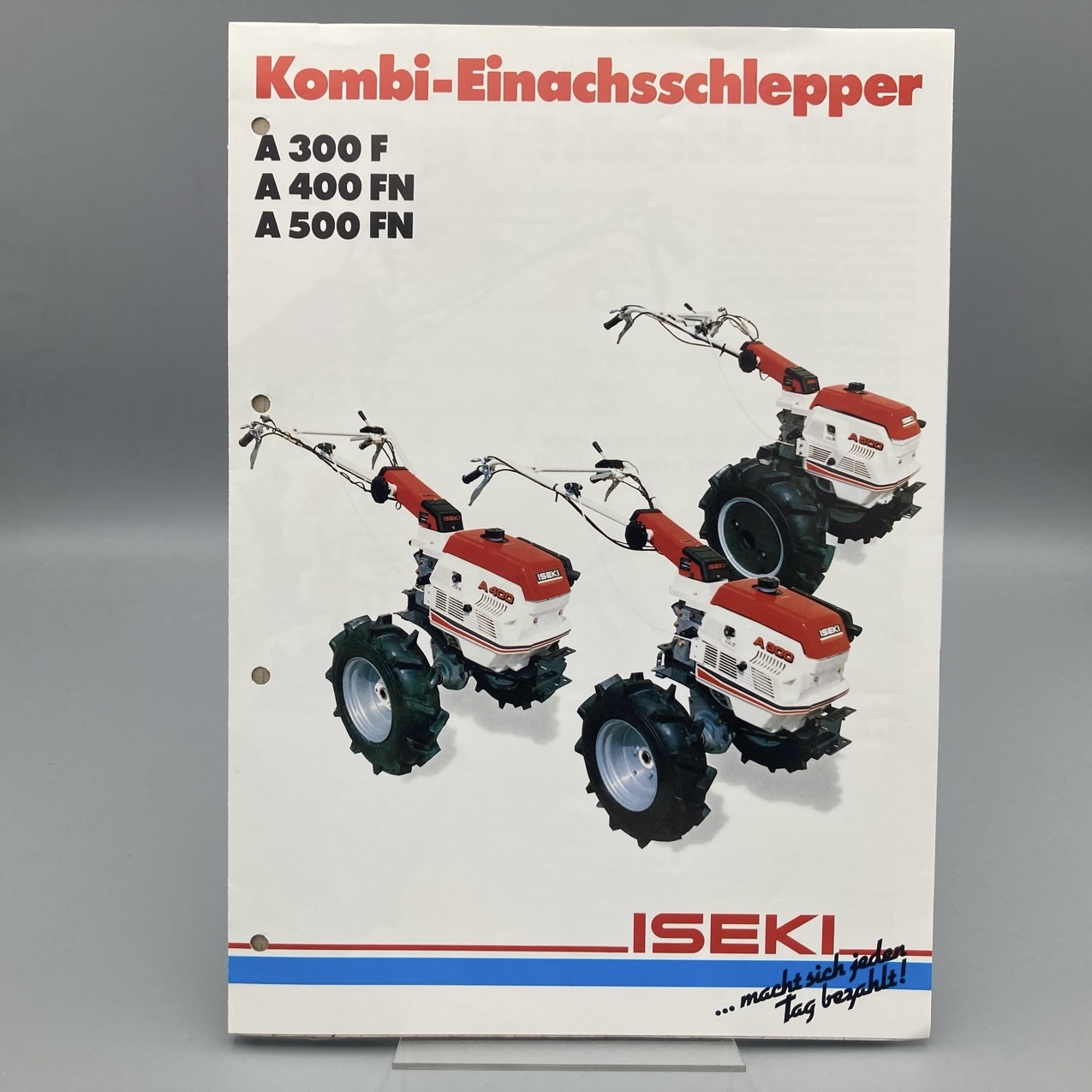 ISEKI Prospekt Kombi-Einachsschlepper