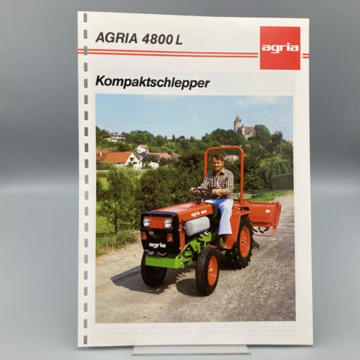 AGRIA Prospekt Kompaktschlepper 4800L