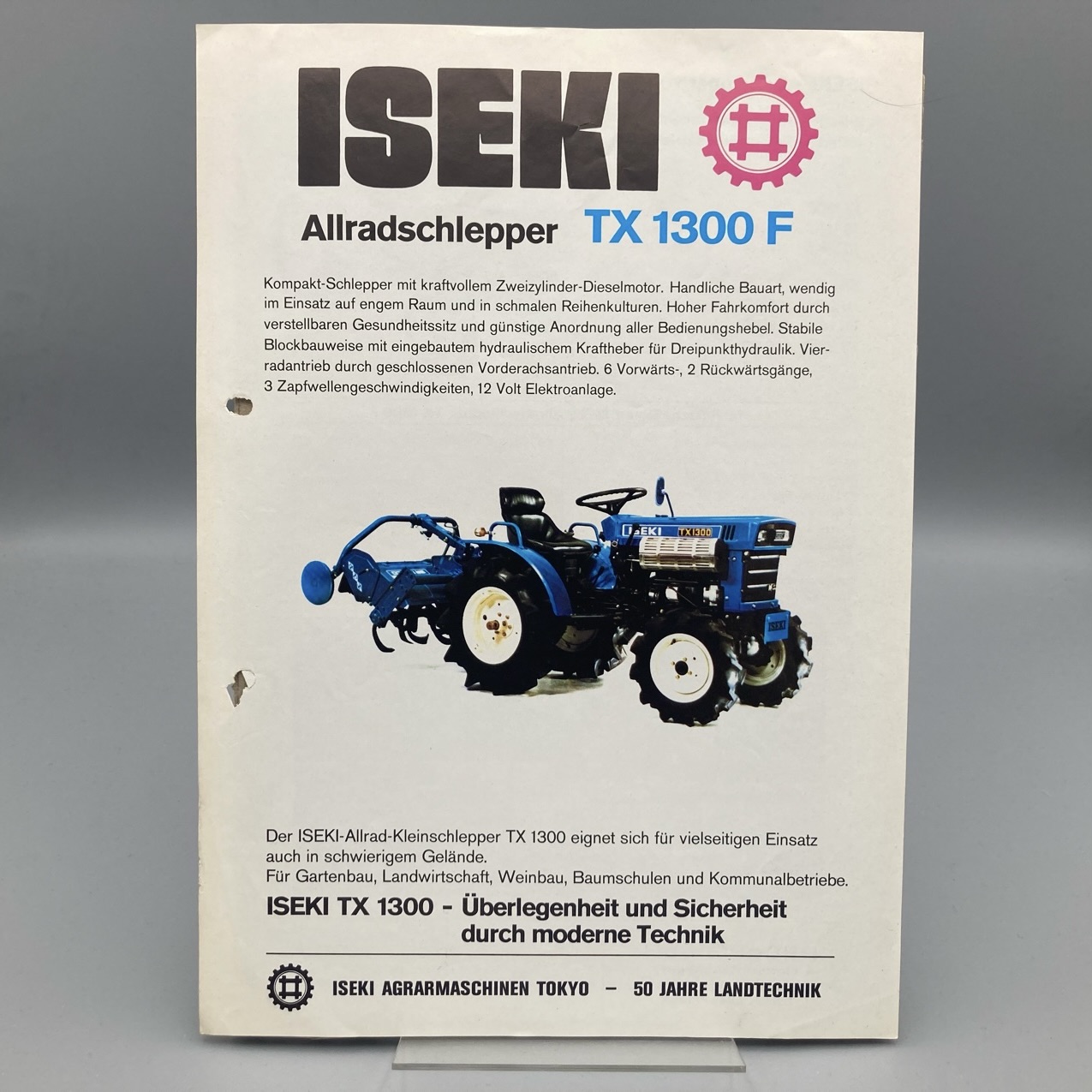 ISEKI Prospekt Allradschlepper TX1300F