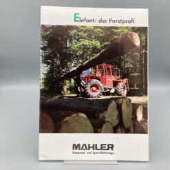 MAHLER Prospekt Mehrzweckfahrzeug für die Forstwirtschaft
