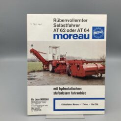 MOREAU Prospekt Rübenvollernter