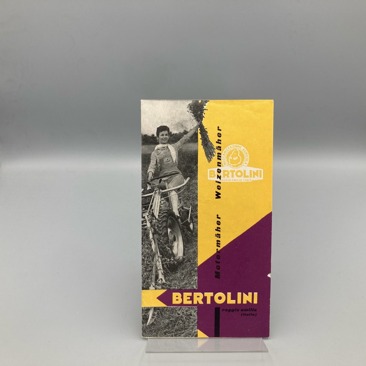 BERTOLINI Prospekt Motormäher/Weizenmäher