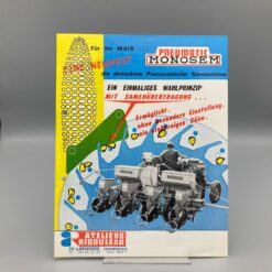MONOSEM Prospekt pneumatische Sämaschine
