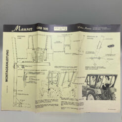 MAUSER Montageanleitung für Kabine CAB 505