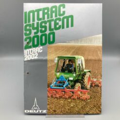 DEUTZ Prospekt Traktor Intrac System 2000