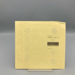 GRAMMER Preisliste Fahrersitze 03/1988