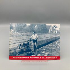 BUNGARTZ Prospekt Einachsschlepper U1