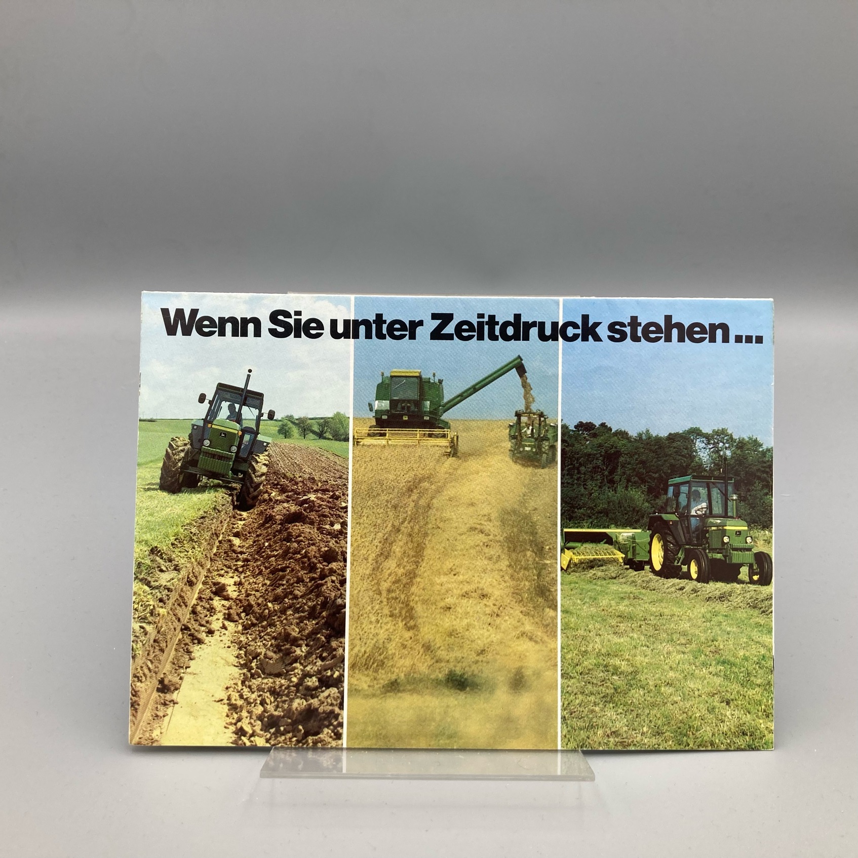 Heumaschinen, Feldhäcksler vintage brochure