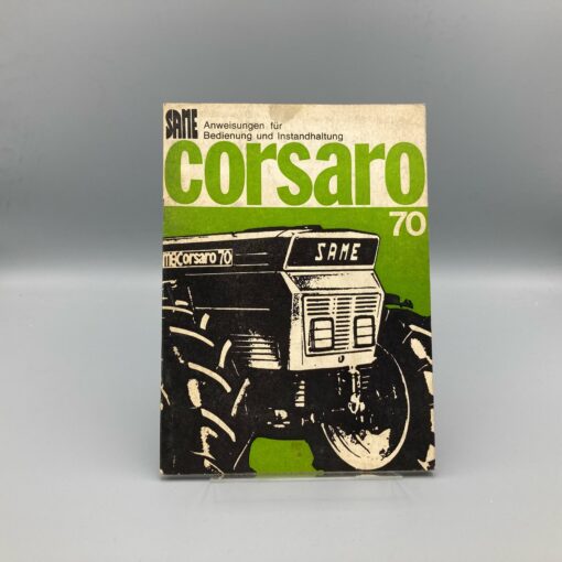 SAME Bedienungsanweisung Traktor corsaro 70