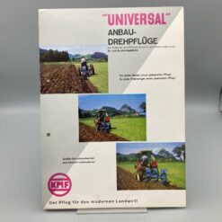 KMF Prospekt Anbau-Drehpflüge "UNIVERSAL"