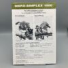 MERZ-SIMPLEX Prospekt Schleifmaschinen 1000