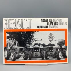 RENAULT Prospekt Traktor 456/486/489 Allrad