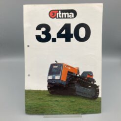 ITMA Prospekt Raupen-Traktor 3.40 (Französisch!)