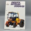 DEUTZ FAHR Prospekt Traktor Intrac 2004 GI