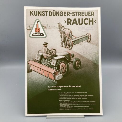 RAUCH Prospekt Kunstdünger-Streuer