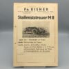 Fa. EISNER Prospekt Stallmiststreuer MII