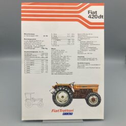 FIAT TRATTORI Prospekt Traktor 420