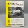 KAISER Prospekt Fässer