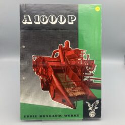 EPPLE Prospekt Mähdrescher A1600P