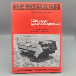 BERGMANN Prospekt Stalldungstreuer