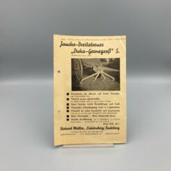 R. MÜLLER Prospekt Jauche-Breitstreuer "DUKA-Gernegroß" S.