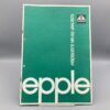 EPPLE Preisliste Nr. 62, 01/1973