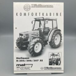 HÜRLIMANN Prospekt Komfortkabine H-305/306/307XE