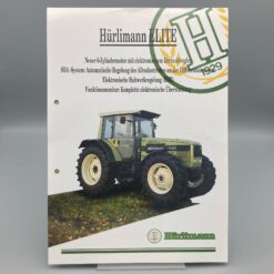 HÜRLIMANN Prospekt Traktoren H-6115/-6135 Elite