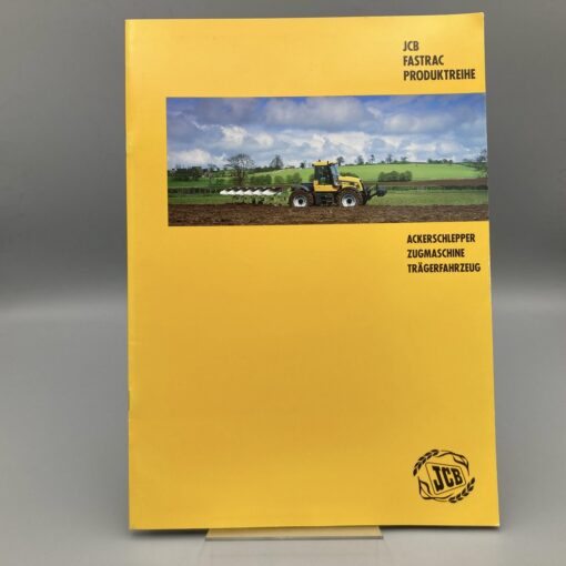 JCB Prospekt Traktor FASTRAC Produktreihe