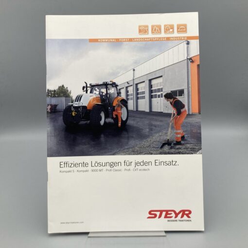 STEYR Prospekt Traktoren Kompakt/9000MT/Profi/CVT