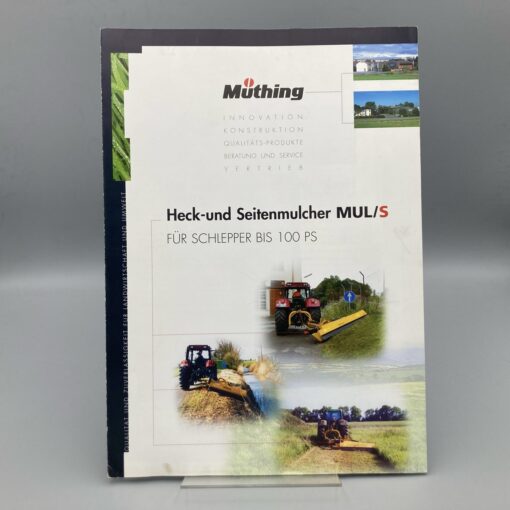 MUTHING Prospekt Heck- und Seitenmulcher