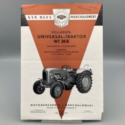 WARCHALOWSKI Prospekt Vollernte-Universal-Traktor WT38B