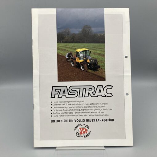 JCB Prospekt Traktor FASTRAC