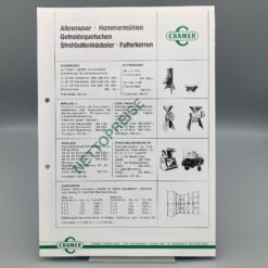 CRAMER Prospekt Programm