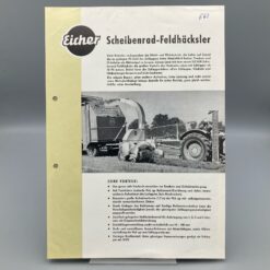 EICHER Prospekt Scheibenrad-Feldhäcksler