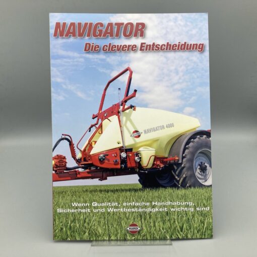 HARDI Prospekt Anhängerspritze NAVIGATOR